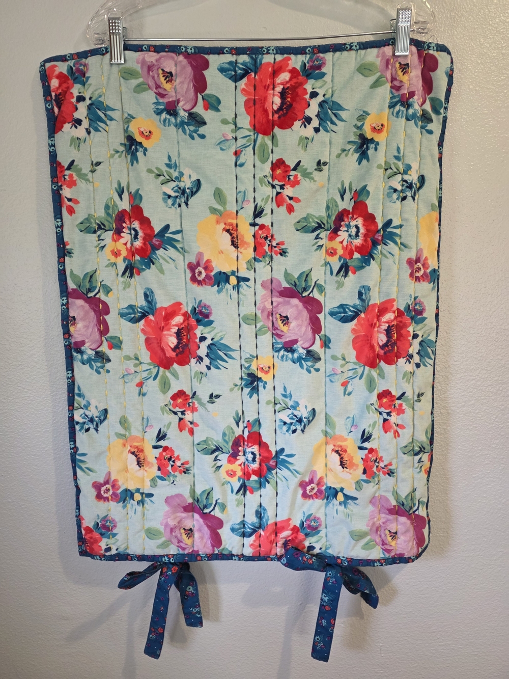 1pc The Pioneer Woman Standard Size Sham Sweet Romance Floral Print Velvet